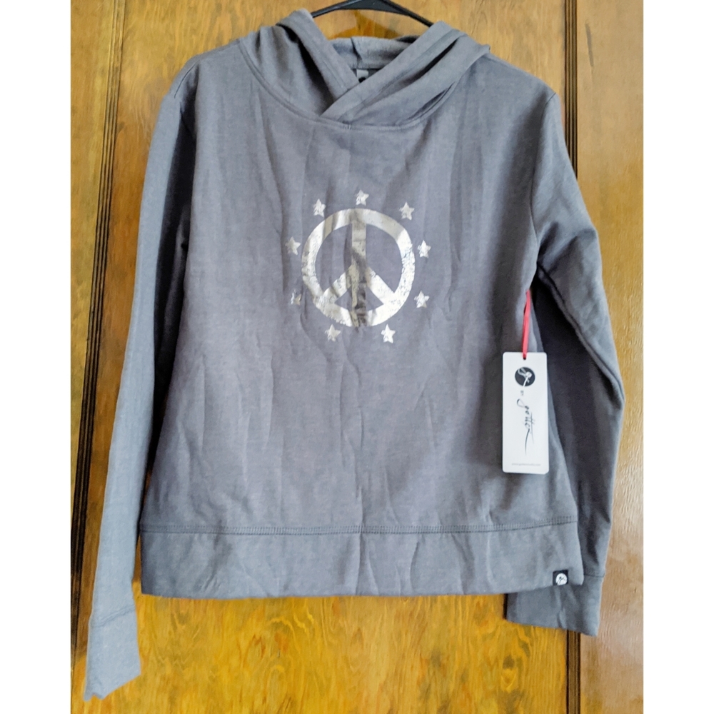 X By Gottex Hoodie, Pullover Peace and Stars - Picture 8 of 8